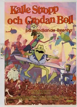 Tecknat Barn Svenska:Kalle Stropp och Grodan Boll på svindlande äventyr (1991) DVDRIPPEN (Svenska) Hela Filmen (4K)