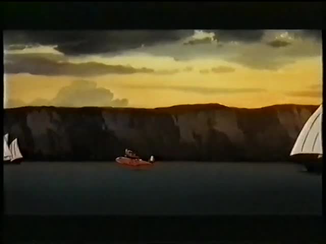 Tecknat Barn Svenska:Porco Rosso (1992 Tecknade Film AB) VHSRIPPEN (Svenska) Hela Filmen (4D)